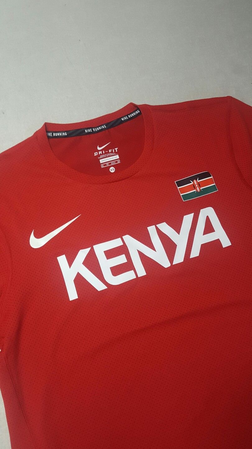 Lanzamiento ola escarabajo Nike Pro Elite Kenya Sponsored Shirt Men's - Running Solutions